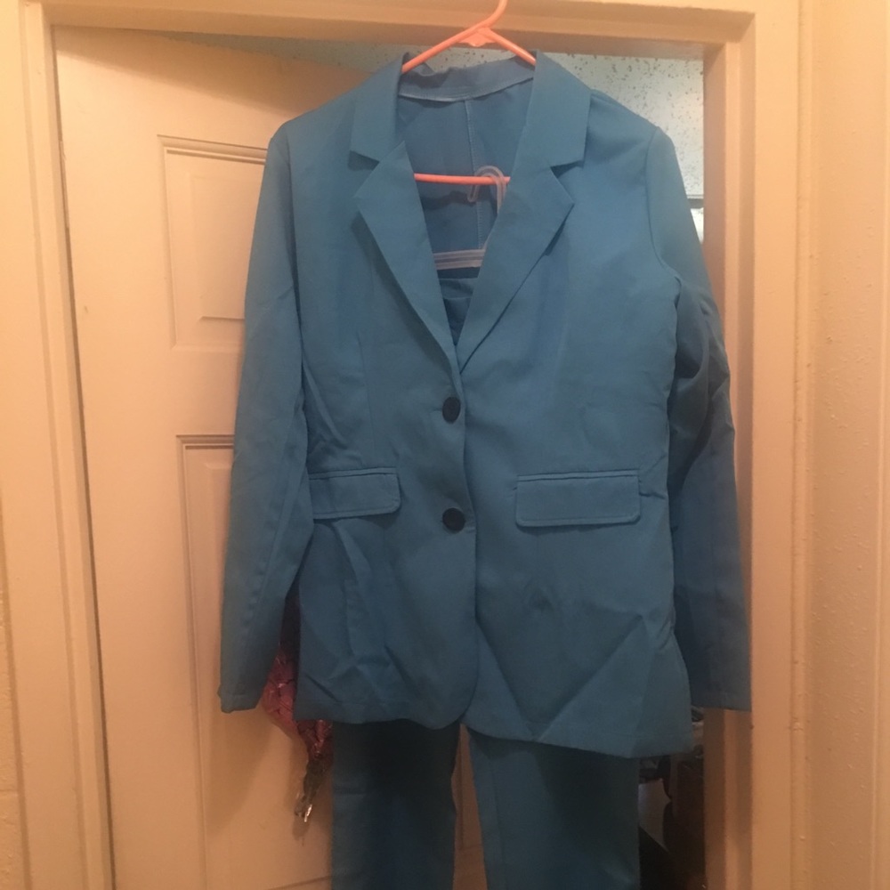 2 piece dress pants suit